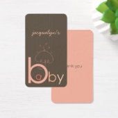 Bébé "a" en Baby shower fille rose do-it-yourself (Bureau)