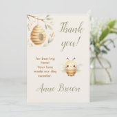 Bébé Abeille Merci d'être là (Debout devant)