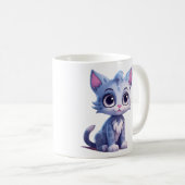 Bébé adorable mignonne Animaux Café Mug (Devant droit)
