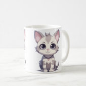 Bébé adorable mignonne Animaux Café Mug (Devant droit)