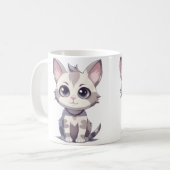 Bébé adorable mignonne Animaux Café Mug (Devant gauche)