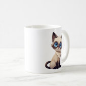 Bébé adorable mignonne Animaux Café Mug (Devant droit)