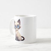 Bébé adorable mignonne Animaux Café Mug (Devant gauche)