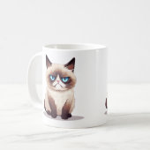 Bébé adorable mignonne Animaux Café Mug (Devant gauche)