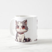 Bébé adorable mignonne Animaux Café Mug (Devant gauche)