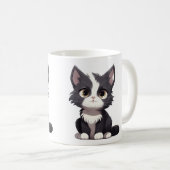 Bébé adorable mignonne Animaux Café Mug (Devant droit)