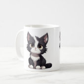 Bébé adorable mignonne Animaux Café Mug (Devant gauche)