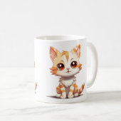 Bébé adorable mignonne Animaux Café Mug (Devant droit)