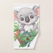 Bébé adorable Ours Koala (Serviette à main)