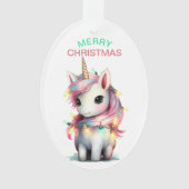 Bébé adorable Unicorn String Lights Enfants Noël (devant)