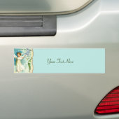 Bébé Ange avec Sticker Bleu Bell (En voiture)