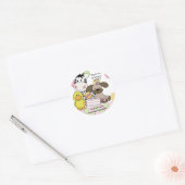 Bébé Animaux Baby shower Sticker (Enveloppe)