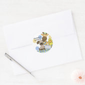 Bébé Animaux Baby shower Sticker (Enveloppe)