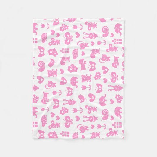 Bébé Animaux Couverture bébé (Devant)