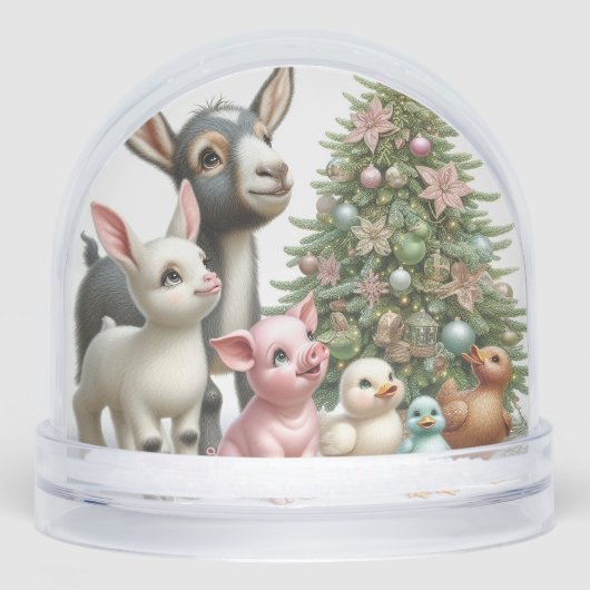 Bébé Animaux de ferme Noël (Avant)