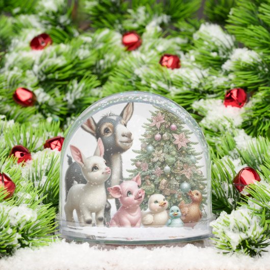 Bébé Animaux de ferme Noël (Noël)