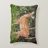 Bébé Animaux Fawn Deer Forest Accent Coussin (Dos(Vertical))