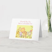 Bébé Animaux : Invitation à la fête d'anniversaire (Dos)