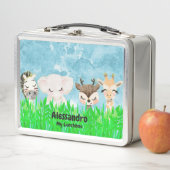 Bébé Animaux Métal Lunchbox (En situation)