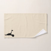 Bébé arrière - plan beige élégant (Serviette à main)