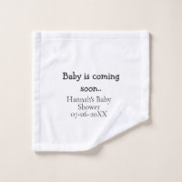 Bébé arrive bientôt nom date de la baby shower mac