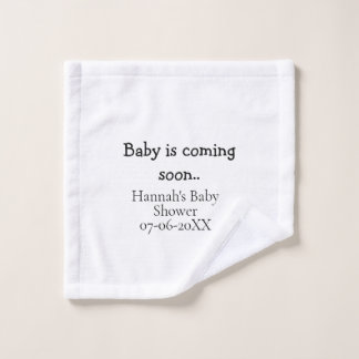 Bébé arrive bientôt nom date de la baby shower mac