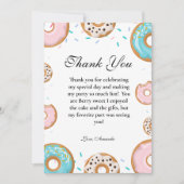 Bébé arroser Carte de remerciements Baby shower ne (Devant)