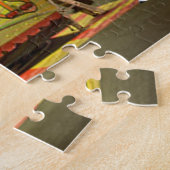 Bébé avec des ballons hélium Puzzle (Côté)