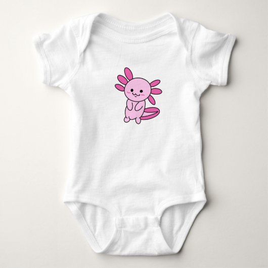 Bébé Axolotl Simple Haut (Devant)