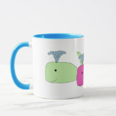 Bébé Baleine Trio mug (Gauche)