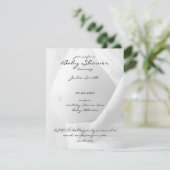 Bébé Bébé Bébé Invitation à la douche (Debout devant)