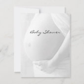 Bébé Bébé Bébé Invitation à la douche (Dos)