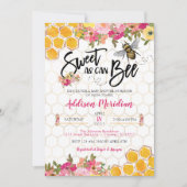 Bébé Bébé Invitation à la douche (Devant)