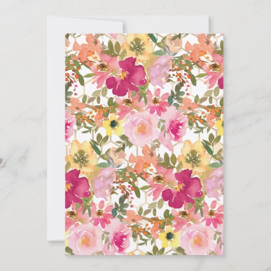 Bébé Bébé Invitation à la douche (Dos)