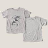 Bébé Bella+Canvas Tri-Blend Tee avec (Design Recto & Verso)