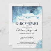 Bébé Beluga | Invitation baby shower (Devant)