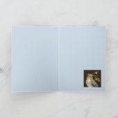 Bébé bleu avec carte de banane anglaise (Intérieur)