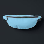 Bébé bleu ciel couleur solide<br><div class="desc">Fanny Pack Storage Bag impression coupe couture style et décontracté de la marque de mode imprimé avec Baby Blue Sky Solid Color graphisme illustration design et sélectionner la collection de produits par TheFabricSeal impression sur demande shop à Zazzle.com #ZazzleMade https://www.zazzle.com/store/thefabricseal TheFabricSeal ©️ Original. Bébé bleu est une teinte bleu clair...</div>