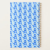 Bébé Bleu Cute Garçon Fox Custom Nouvelle Maman (Dos)