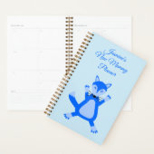 Bébé Bleu Cute Garçon Fox Custom Nouvelle Maman (Devant avec enveloppe)