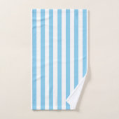 Bébé Bleu et Blanc Grandes Dimensions Verticales (Serviette à main)