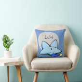 Bébé bleu étoile dormant / Coussin pour enfants (Chaise)