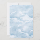 Bébé bleu Faire-part de mariage - Sky Invitation (Dos)
