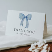 Bébé bleu garçon Merci