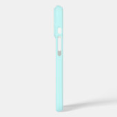 Bébé bleu mignon garçon coque iphone de pingouin (Verso / Gauche)