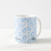 Bébé Bleu Pieds Garçons Mug (Devant droit)