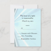 Bébé bleu satin RSVP (Devant)