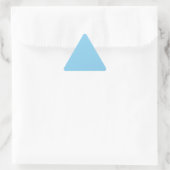 Bébé Bleu Triangle Sticker (Sac)
