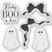 Bébé Boo doit Halloween Stickers Accent Douche Hal (Devant)