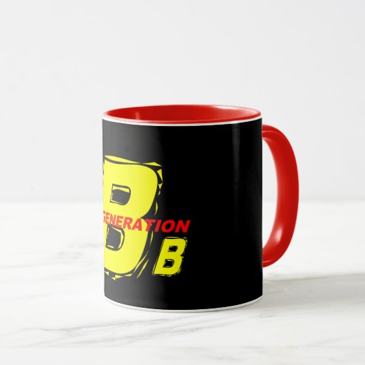BÉBÉ BOOMER Mug (Devant droit)